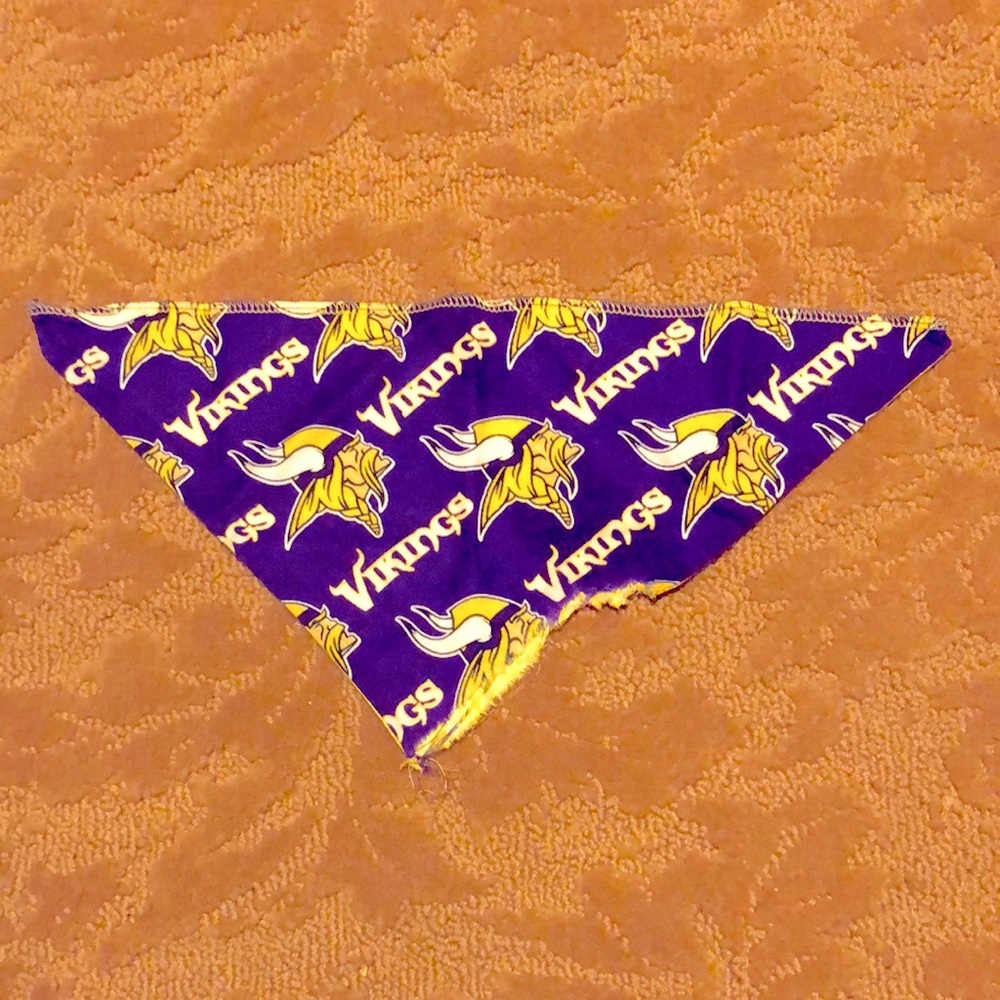 Dog vikings bandana handkerchief